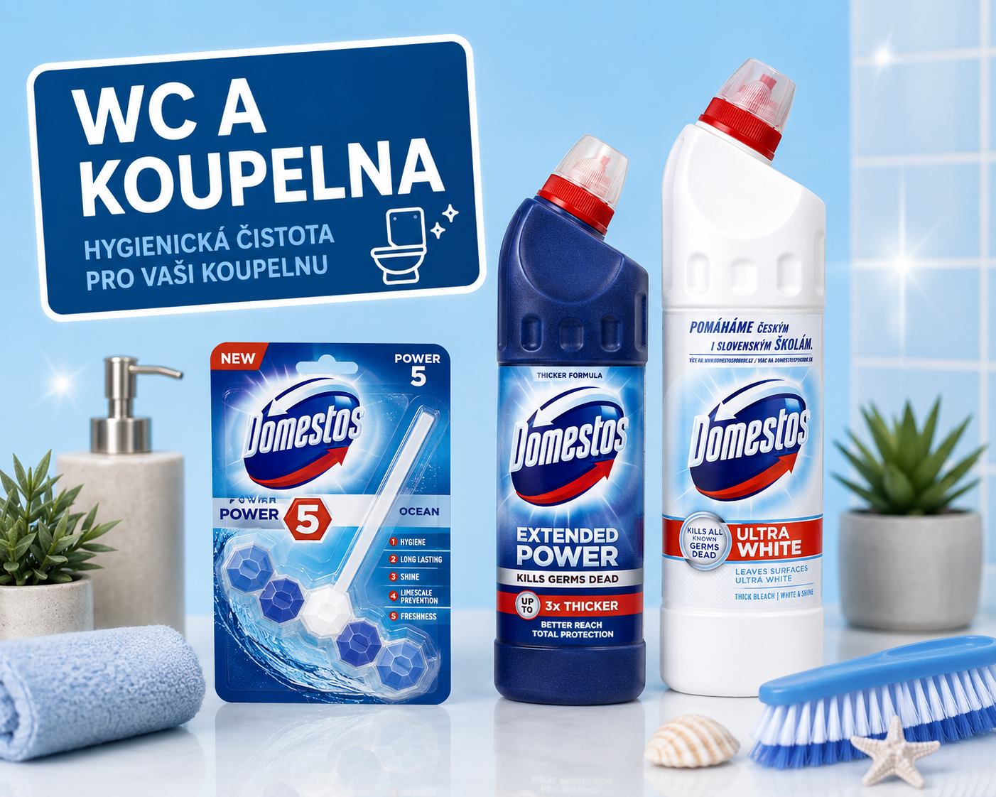 WC a koupelna