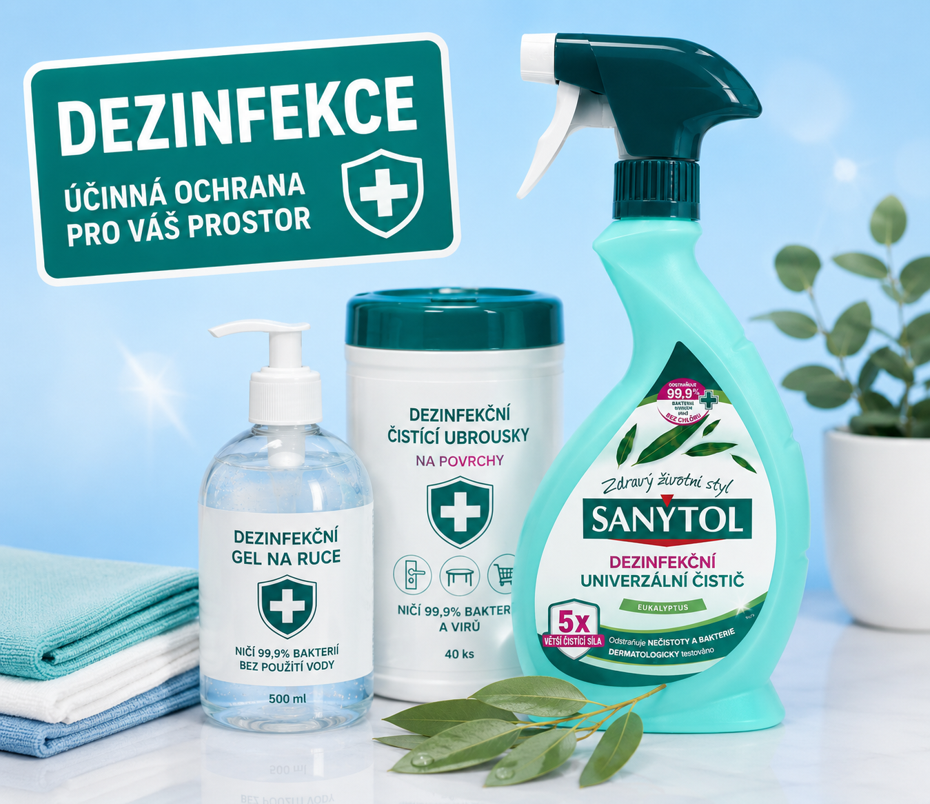 Dezinfekce povrchů