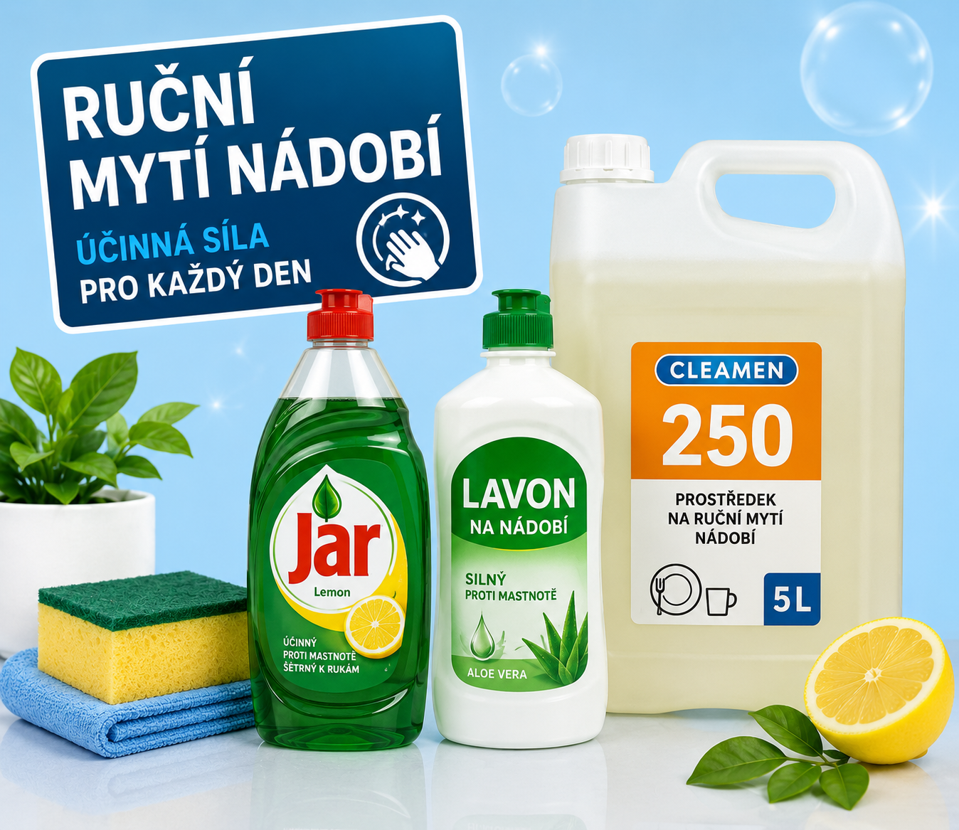 Ruční mytí nádobí
