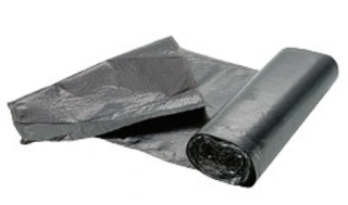 Pytle na odpad 60 l 10 µm černé 5 x 50 ks